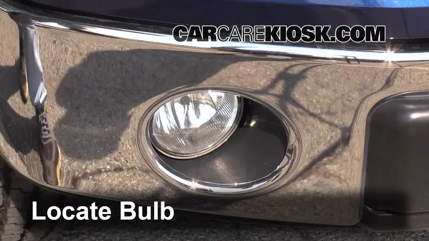 2012 Ford F-150 XLT 5.0L V8 FlexFuel Crew Cab Pickup Lights Fog Light (replace bulb)